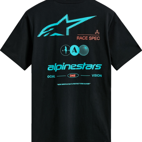 SS TEE CSF ASYM BLK 2X