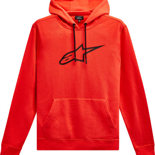 HOODIE AGELSS V2 RD/BK M