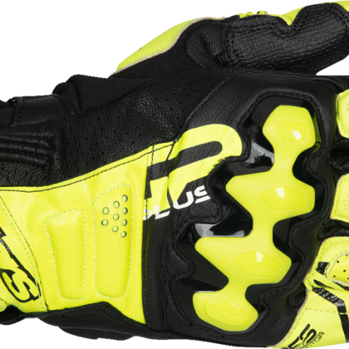 GLOVE GP+ R V3 LTHR YEL/BLK 2X
