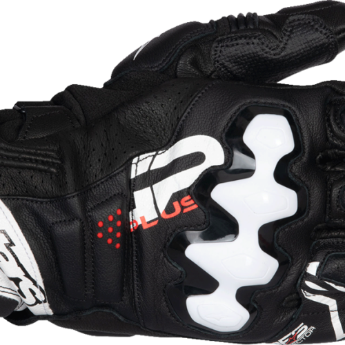 GLOVE GP+ R V3 LTHR BLK/WHT 2X