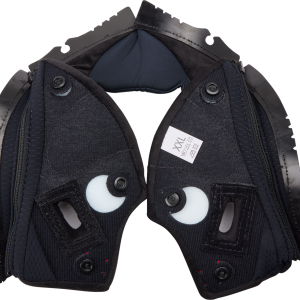 CHEEKPAD PISTARR BK/RD 2X