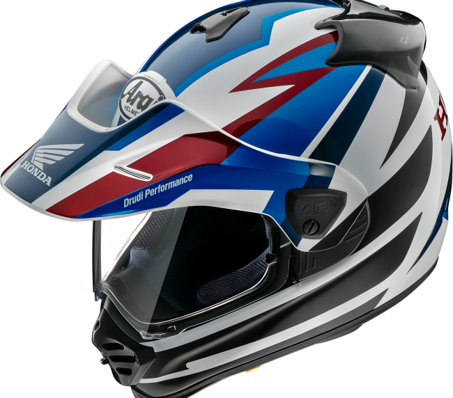 CASCO XD5 AFRICA TWIN AZUL