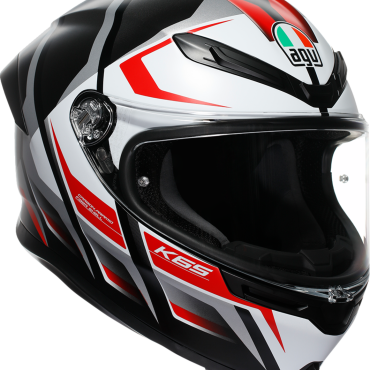 CASCO K6S KARVE MT BK/WT/RD
