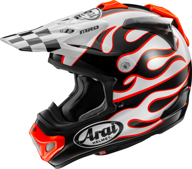 CASCO VX-PRO4 FLAME BLANCO