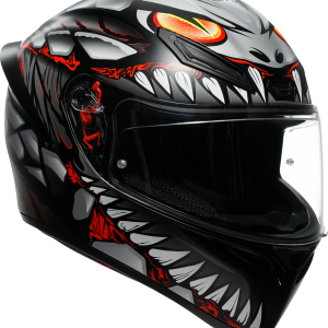 CASCO K1S LYZARD MT BK/GY/RD